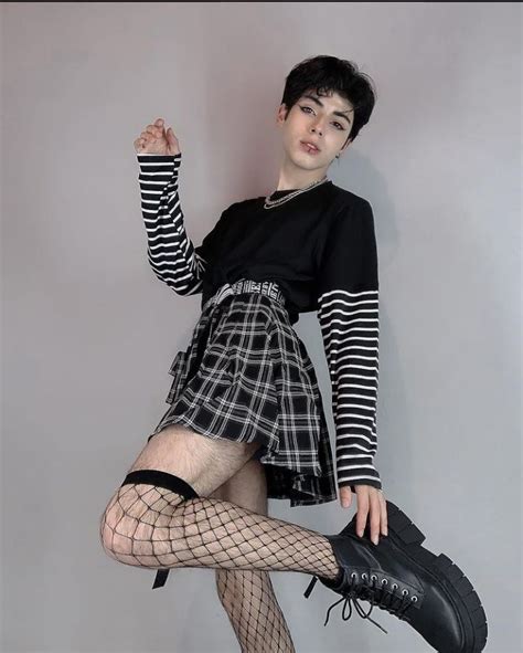 And be bold in your fashion experiment. . Femboy clothing